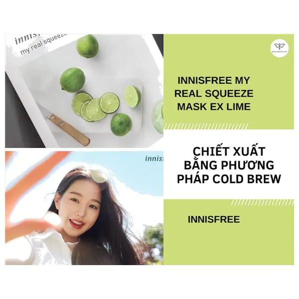 mặt nạ innisfree lime