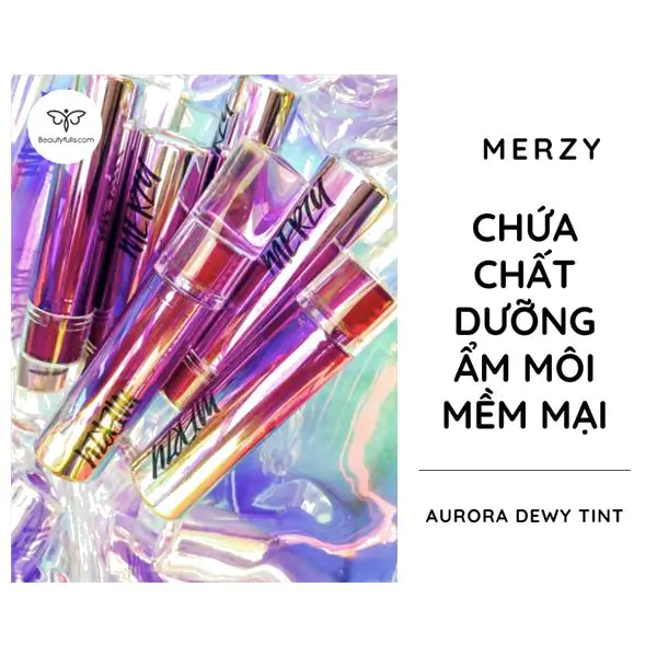 Merzy DT3 Amber Wave Màu Cam Hổ Phách - Aurora Dewy Tint
