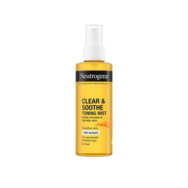 neutrogena clear and soothe toning mist
