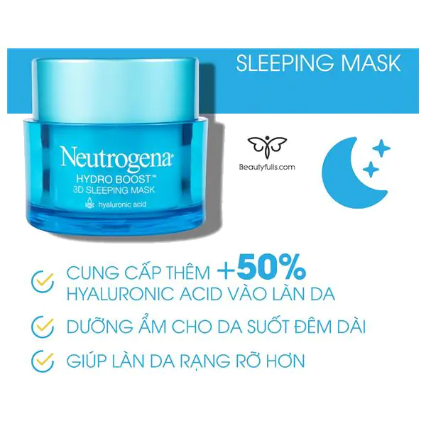 Neutrogena Hydro Boost Sleeping Mask 1