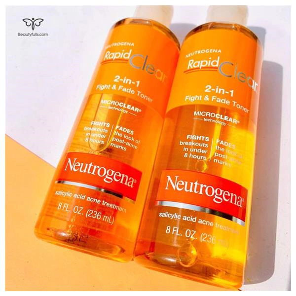 neutrogena rapid clear 2-in-1 fight & fade acne toner