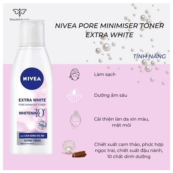 nivea white toner