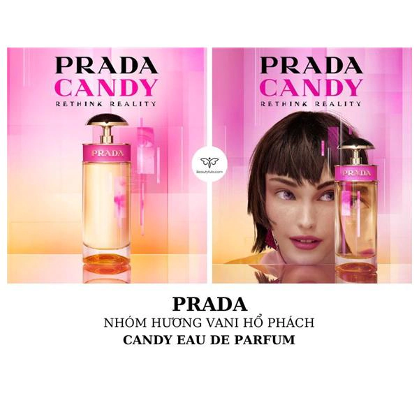 Nước hoa mini PRADA CANDY Eau de Parfum chai 7 ml màu HỒNG chính hãng - Ly  li Shop