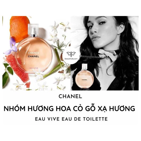 Vì sao nước hoa Chanel Chance Eau De Parfum lại được các nàng nhiệt liệt  đón nhận