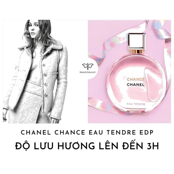 Chiết 10ml Chanel Chance Eau Tendre Eau De Parfum  Nước Hoa Cao Cấp  Nước  hoa chính hãng 100 nhập khẩu Pháp MỹGiá tốt tại Perfume168