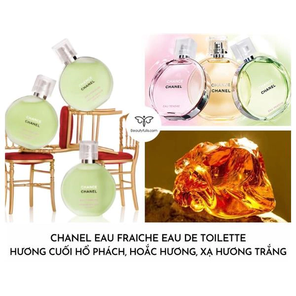 Chanel Chance Eau Fraiche  Chance Xanh   MF Paris