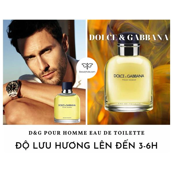 Nước Hoa Dolce & Gabbana Pour Homme Eau de Toilette Cho Nam