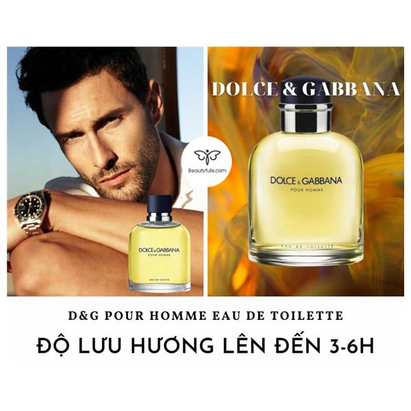 Nước Hoa Dolce & Gabbana Pour Homme 75ml Eau de Toilette