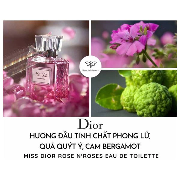 Nước Hoa Dior Miss Dior Rose N'Roses