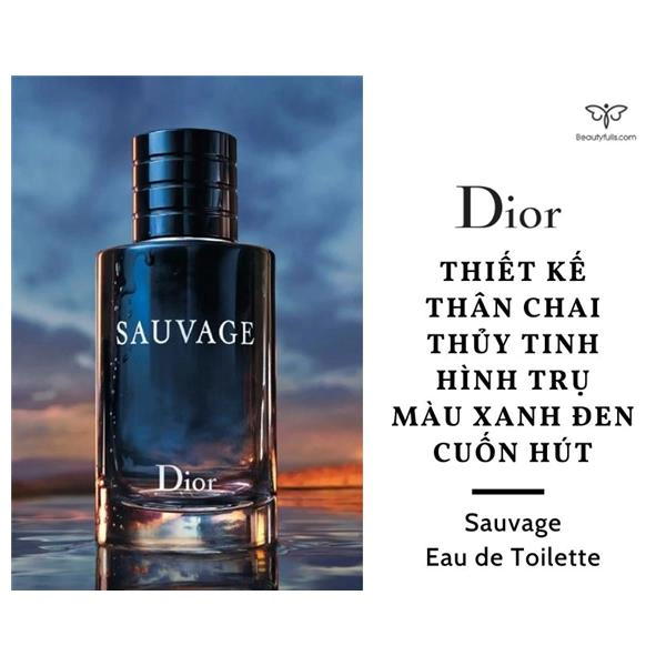 Nước Hoa Dior Sauvage 60ml Nam tính mạnh mẽ cá tính sang trọng