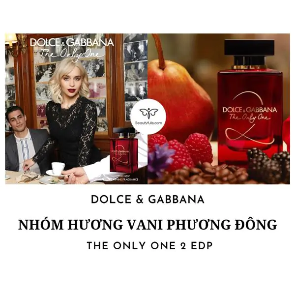 nước hoa Dolce And Gabbana đỏ