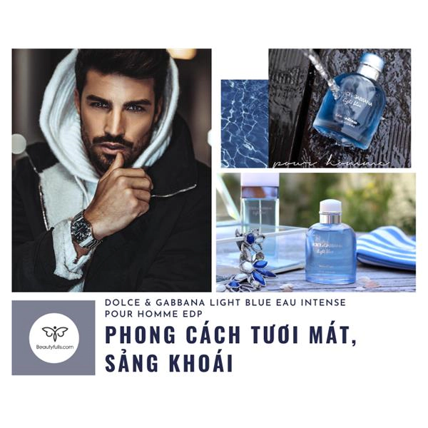 Nước Hoa Dolce & Gabbana Light Blue Nam 50ml Eau Intense