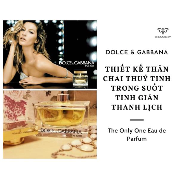 Nước Hoa Dolce & Gabbana The One Edp