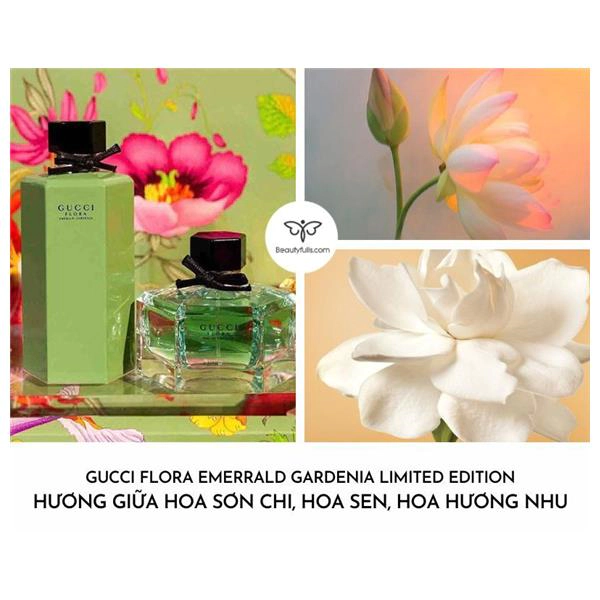 nước hoa gucci flora xanh emerald gardenia limited edition edt