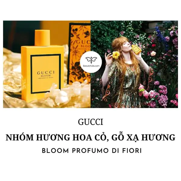 Nước Hoa Gucci Vàng Bloom Profumo di Fiori EDP 30ml