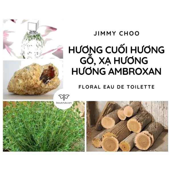 nước hoa Jimmy Choo xanh lá cây