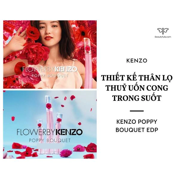 nước hoa kenzo flower by kenzo poppy 100ml