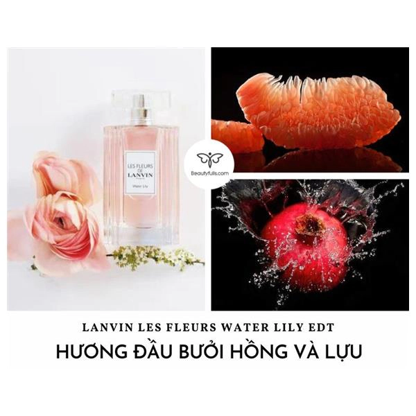 Nước Hoa Lanvin Les Fleurs Water Lily edt