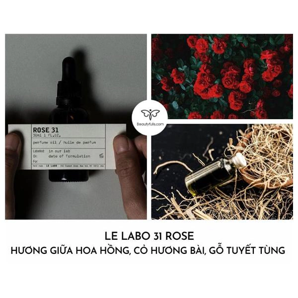 Nước Hoa Le Labo 31 Rose Eau de Parfum 15ml