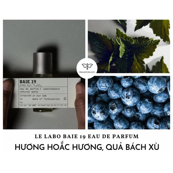Nước Hoa Le Labo Baie 19 Eau de Parfum Unisex