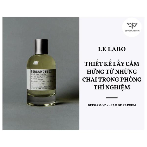 nước hoa Le Labo Bergamote 22