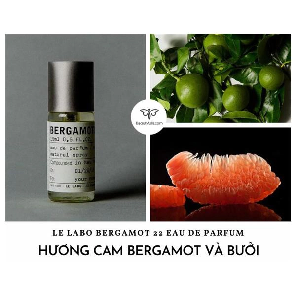 nước hoa Le Labo Bergamote 22 15ml