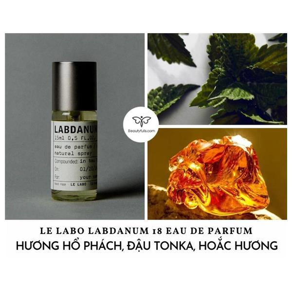 nước hoa Le Labo Labdanum 18 500ml