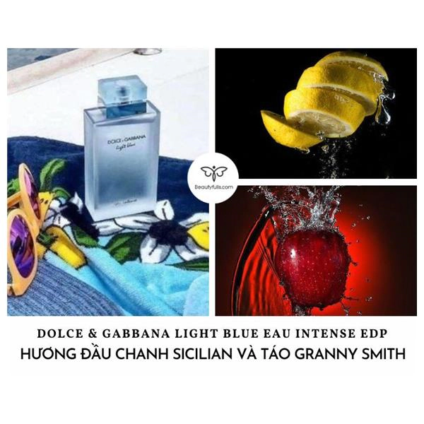 nước hoa Light Blue Eau Intense