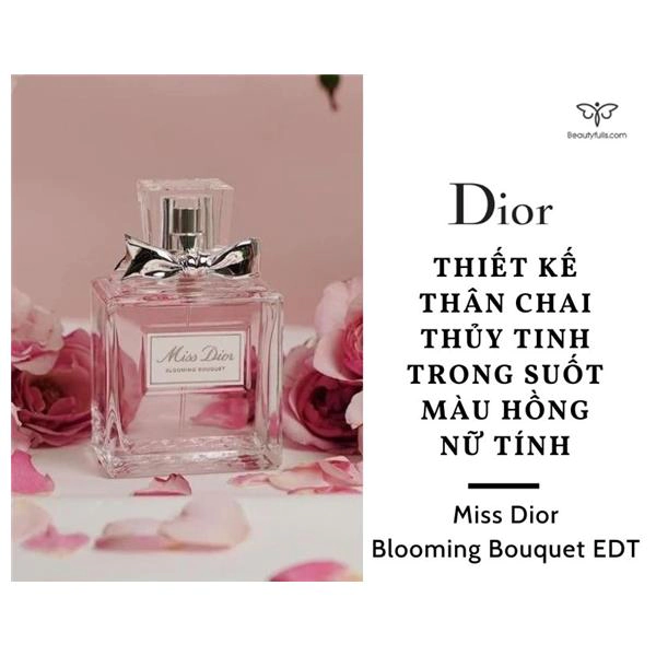 Nước Hoa Miss Dior Absolutely Blooming EDP Chính Hãng Pháp 100  Thế Giới  Son Môi