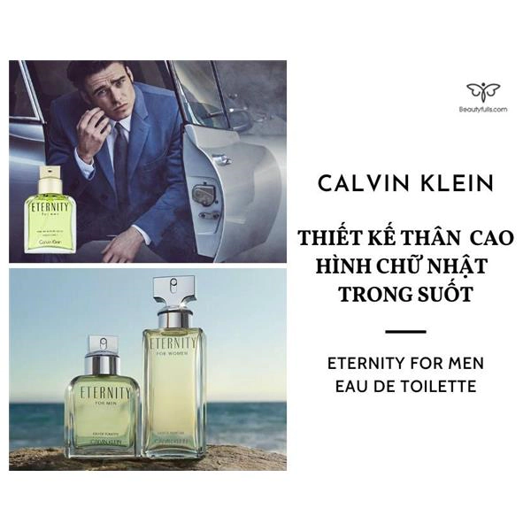 Nước Hoa Calvin Klein Eternity 200Ml For Men Edt Giá Tốt