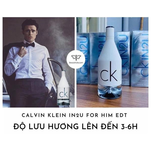 Nước Hoa CK IN2U 50ml For Him Calvin Klein Eau de Toilette