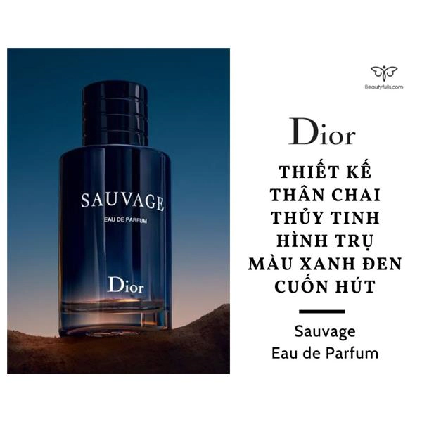 Nước hoa nam Dior Sauvage Parfum 100ml chính hãng Pháp  L1136