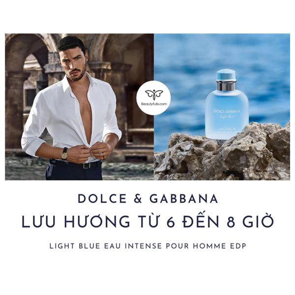 Nước Hoa Dolce & Gabbana Light Blue Nam 100ml Eau Intense