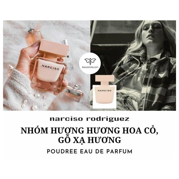Nước Hoa Narciso Hồng Nhạt Rodriguez Poudree Eau de Parfum 