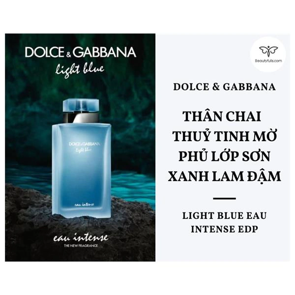 nước hoa nữ dg light blue intense