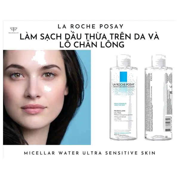 Nước Tẩy Trang La Roche Posay Micellar Water Ultra Sensitive Skin 400ml