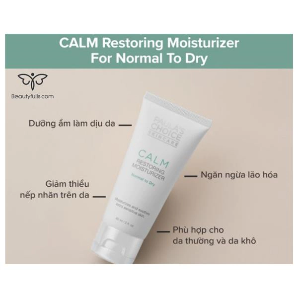 paula's choice calm restoring moisturizer normal to dry