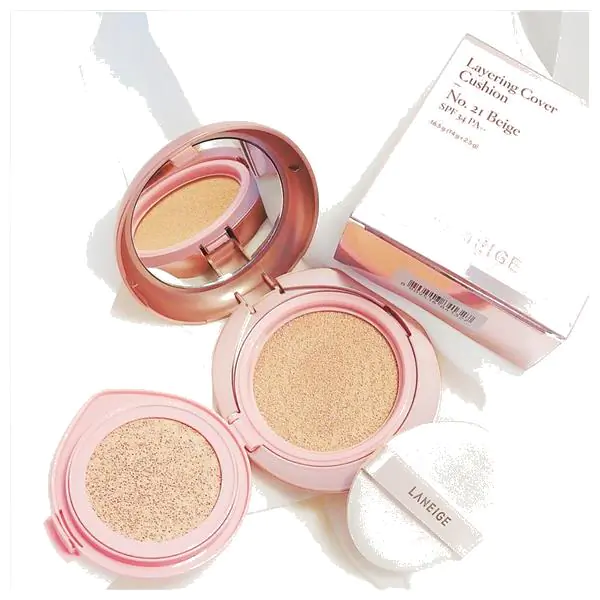 phấn nước laneige layering cover cushion and concealing base