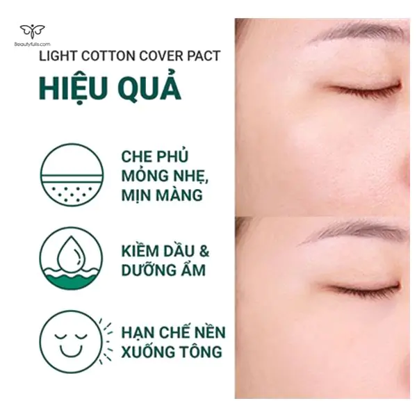 Phấn phủ Innisfree Cho da dầu