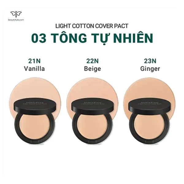 Phấn phủ Innisfree màu 21