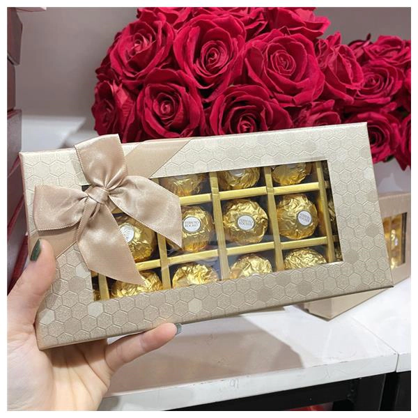 Quà Tặng Valentine Cho Nam Socola Valentine Ferrero Hộp 18 Viên