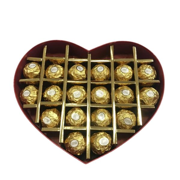 Quà Tặng Valentine Cho Vợ - Socola Valentine Ferrero Hộp Đỏ 18 Viên