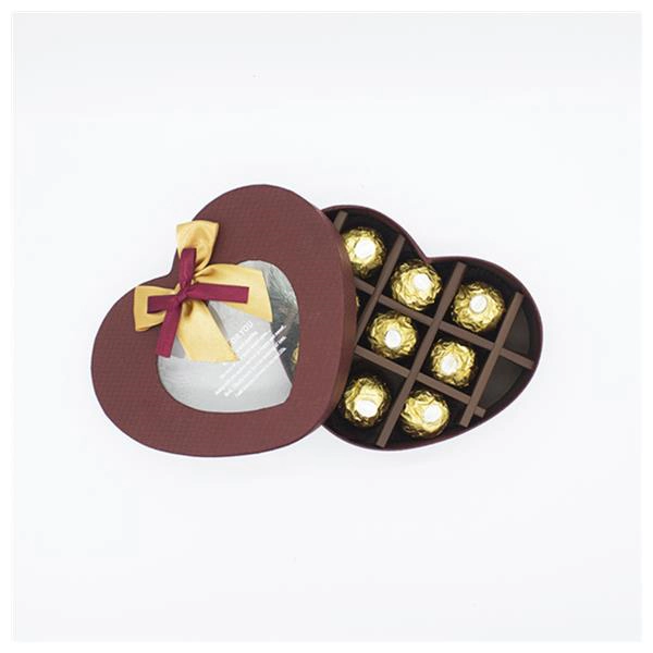 Quà Valentine Cho Nữ Socola Valentine Ferrero Hộp Nâu 9 Viên