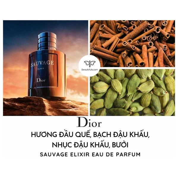 Nước Hoa Nam Dior Sauvage Elixir EDP 60ml  Lazadavn