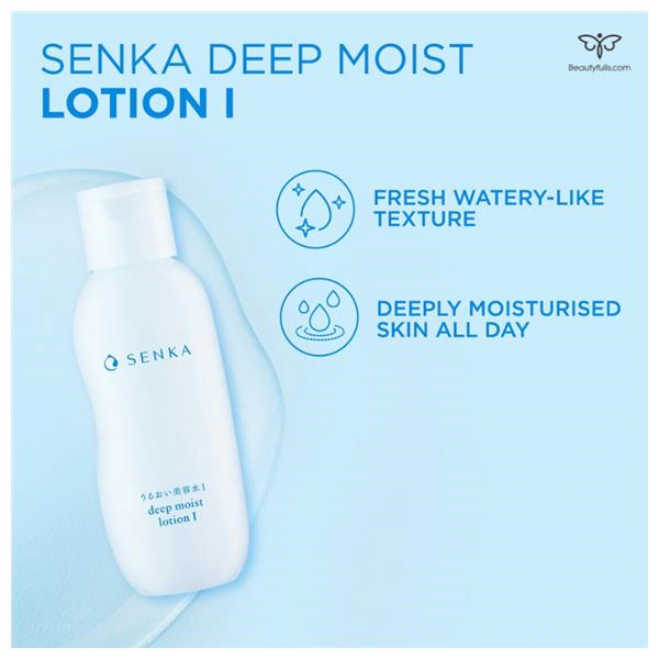 senka deep moist lotion toner