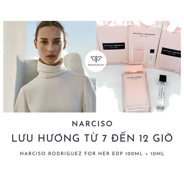 set Narciso Rodriguez For Her EDP 