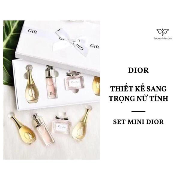 Mua Gift Set Nước Hoa Dior Mini 4 Chai Pháp ở đâu chính hãng giá tốt Địa  chỉ mua Gift Set Nước Hoa Dior Mini 4 Chai Pháp tại Hà Nội 