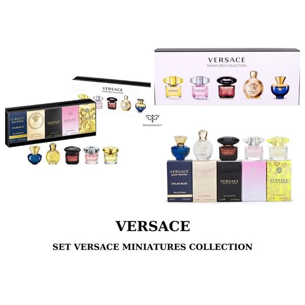 Set Nước Hoa Versace Miniatures Collection mini