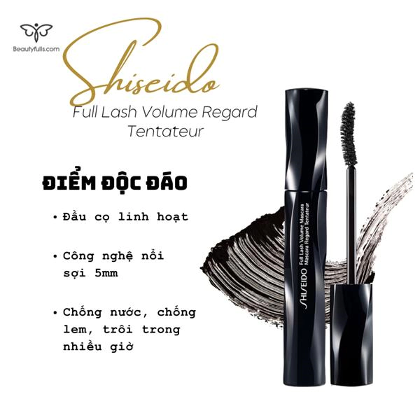 shiseido full lash volume mascara bk901