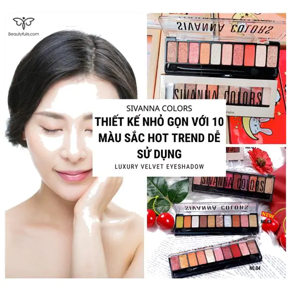 Sivanna Colors Luxury Velvet Eyeshadow